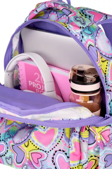 CoolPack Plecak m�odzie�owy Jerry Pastel Hearts