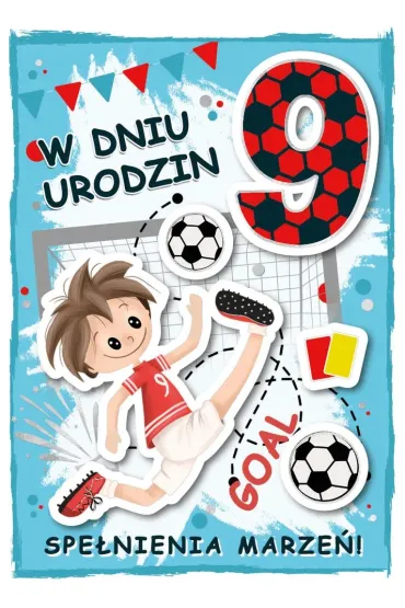 Armin Style Karnet urodziny 9