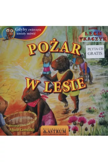 Po�ar w lesie +CD - Lech Tkaczyk