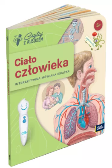 Czytaj z Albikiem. Ludzkie cia�o. Interaktywna m�wi�ca ksi��ka - Lucie Ujcov�, Robin  Kr�l