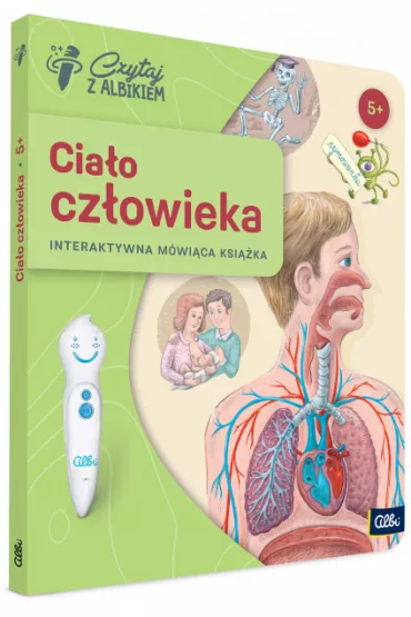 Czytaj z Albikiem. Ludzkie cia�o. Interaktywna m�wi�ca ksi��ka - Lucie Ujcov�, Robin  Kr�l