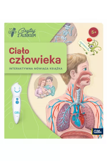 Czytaj z Albikiem. Ludzkie cia�o. Interaktywna m�wi�ca ksi��ka - Lucie Ujcov�, Robin  Kr�l