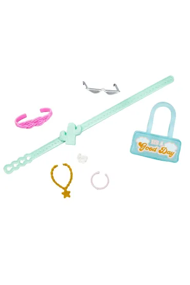 Barbie. Lalka r�owy kombinezon HPL76 Mattel