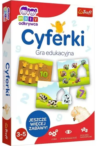 Cyferki. Ma�y Odkrywca Trefl - Monika  Rutkowska-Le�niewska