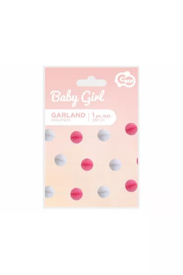 Godan Girlanda B&G Kuleczki - Baby Girl 250 cm