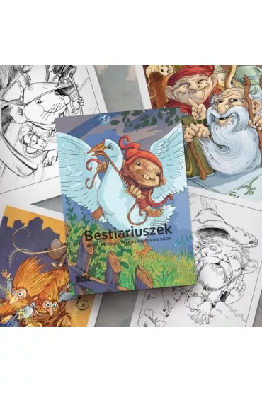 Bestiariuszek. Zeszyt do kolorowania - Witold Vargas
