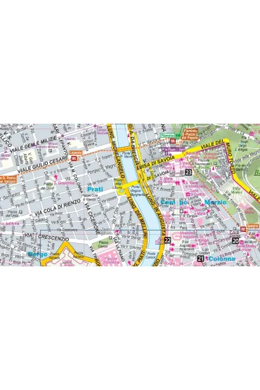 Rzym i Watykan laminowany przewodnik i mapa 2w1 - Katarzyna Romanowska, Kamila Kowalska-Angelelli