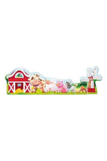 Puzzle Gra magnetyczna - Przyjaciele z farmy Dodo