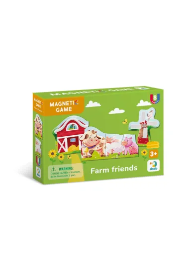 Puzzle Gra magnetyczna - Przyjaciele z farmy Dodo