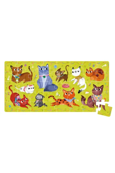 Puzzle 40 el. Miau Kotki Bright Junior Media