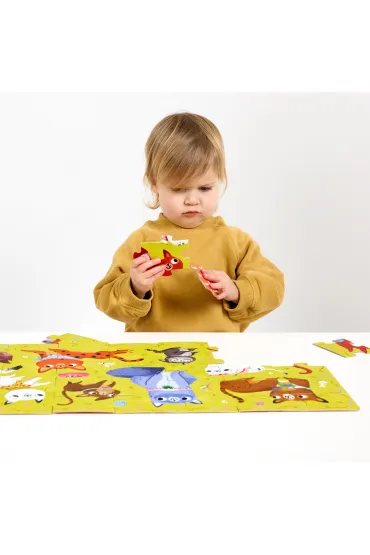 Puzzle 40 el. Miau Kotki Bright Junior Media