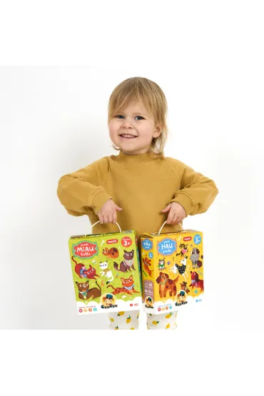 Puzzle 40 el. Miau Kotki Bright Junior Media
