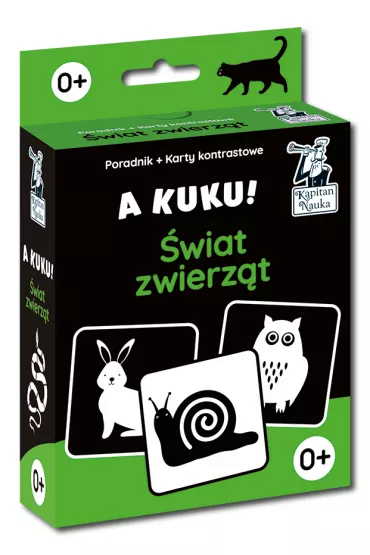 A kuku! �wiat zwierz�t. Karty kontrastowe + poradnik - Anna Zych
