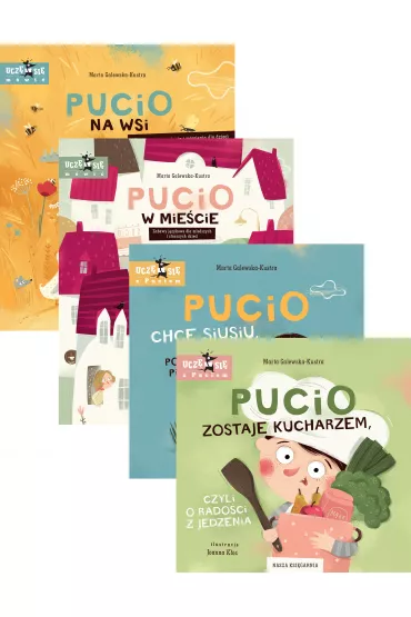 Pakiet: Pucio na wsi, Pucio w mie�cie, Pucio chce siusiu, Pucio zostaje kucharzem - Marta Galewska-Kustra