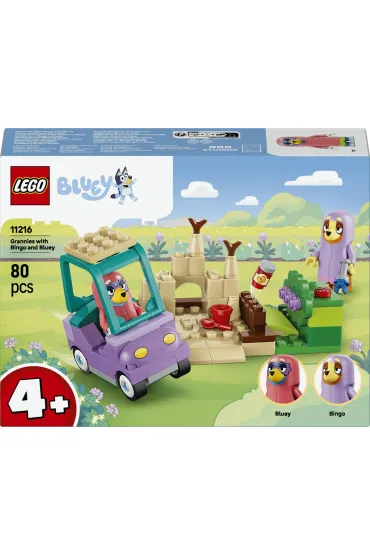 LEGO Bluey Babunie z Bingo i Blue 11216