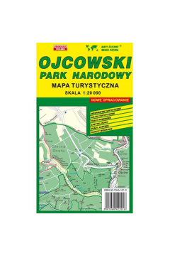 Ojcowski Park Narodowy mapa turystyczna 1:20 000