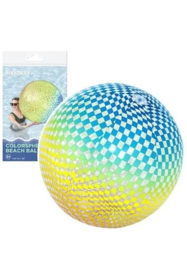 Pi�ka pla�owa dmuchana Colorsphere 107cm Bestway