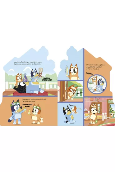 Bluey. W domu rodziny ��czk�w. Ksi��eczki kartonowe