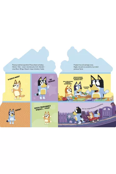 Bluey. W domu rodziny ��czk�w. Ksi��eczki kartonowe