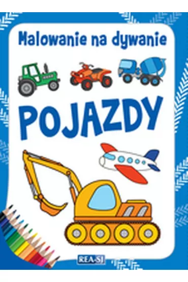 Pojazdy. Malowanie na dywanie