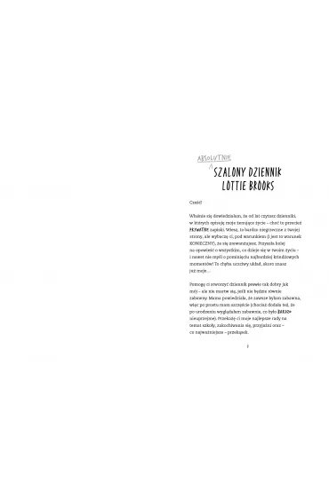 Absolutnie szalony dziennik Lottie Brooks - Katie Kirby