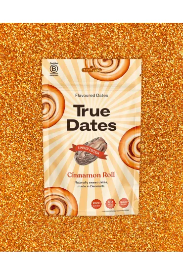 True Dates Daktyle o smaku Cinnamon Roll 100 g