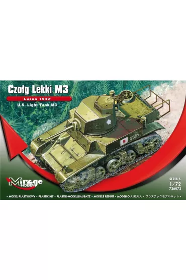 Czo�g Lekki M3 Luzon 1942 Ameryka�ski Mirage Hobby