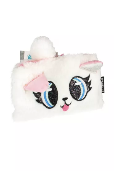 Starpak Pi�rnik pluszowy Big Eyes White