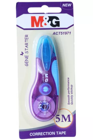 M&G Korektor w ta�mie Gene Starter gumowy uchwyt 5mm x 5m