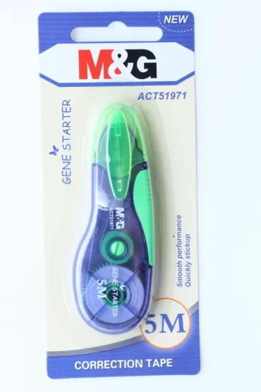 M&G Korektor w ta�mie Gene Starter gumowy uchwyt 5mm x 5m