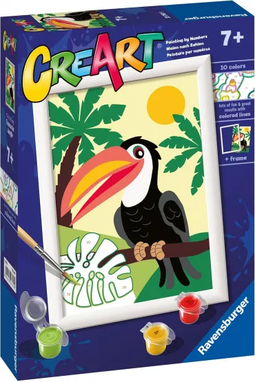 CreArt dla dzieci (seria E): Tukan w dungli Ravensburger