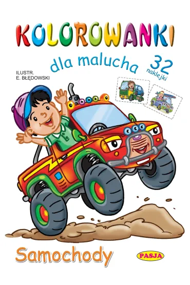 Kolorowanki dla malucha. Samochody - Ernest B��dowski