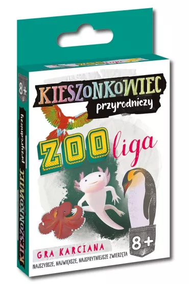 Kieszonkowiec przyrodniczy. Zoo liga - Ma�gorzata  Pazik, Patrycja  Zakaszewska