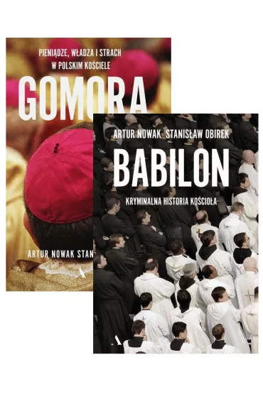Pakiet: Gomora. W�adza, strach i pieni�dze w polskim Ko�ciele,  Babilon. Kryminalna historia ko�cio�a - Stanis�aw Obirek, Artur Nowak