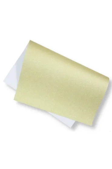 Polsirhurt Brystol brokatowy cytrynowy 200g, 40x60cm 5 szt.