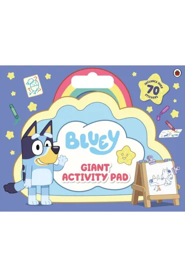 Bluey Giant Activity Pad wer. angielska