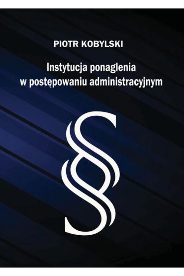 EBook Instytucja Ponaglenia W Postępowaniu Administracyjnym Pdf ...