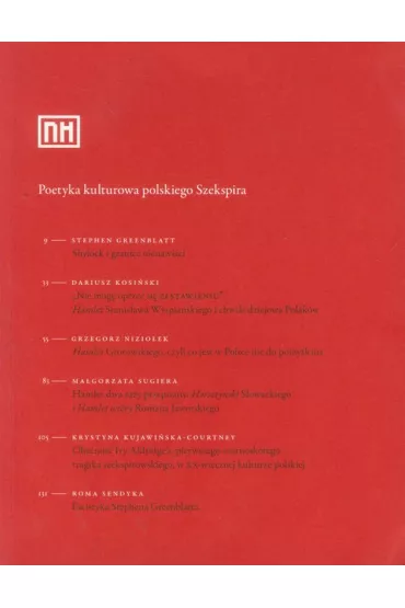 Poetyka kulturowa polskiego Szekspira