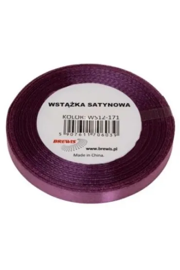 Brewis Wst��ka satynowa �liwkowa 12mm x 32m