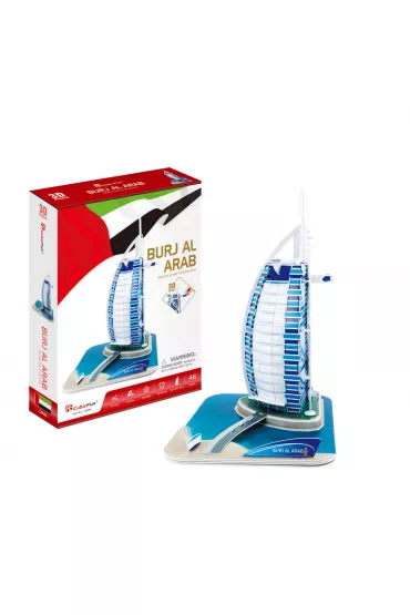 Puzzle 3D 37 el. Burj Al Arab Cubic Fun