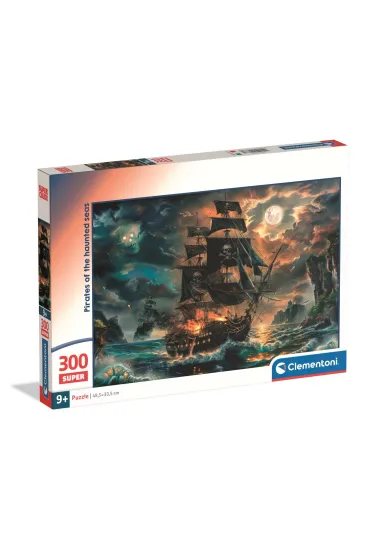 Puzzle 300 el. Super Pirets Clementoni