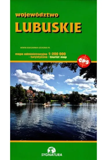 Mapa tur. wojew�dztwo lubuskie 1:200 000