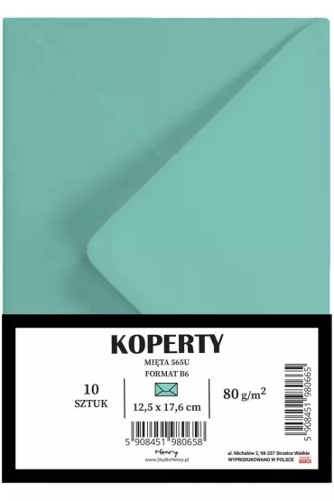 Henry Koperty B6 mi�towe 10 szt.