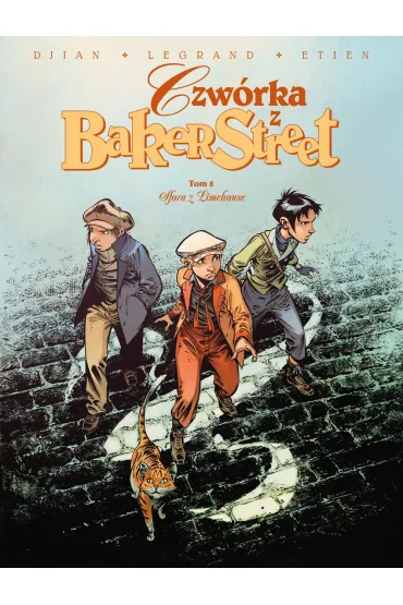 Sfora z Limehouse. Czw�rka z Baker Street. Tom 8 - Jean-Blaise Djian, David  Etien, Olivier  Legrand