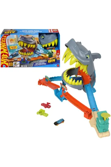 Tor Hot Wheels City Rekin Starcie na pla�y Mattel