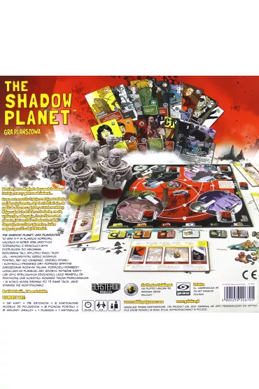 Gra The Shadow Planet: gra planszowa Galakta - Giacomo Santopietro