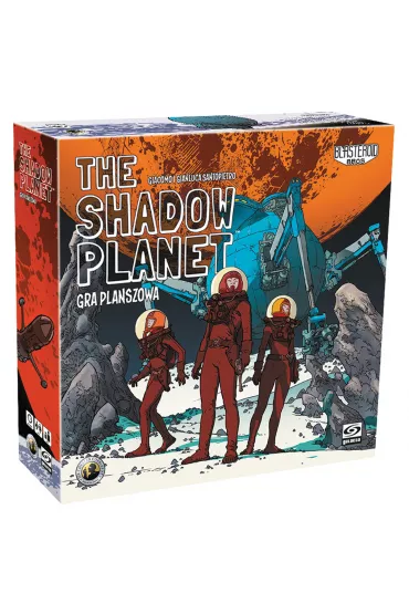 Gra The Shadow Planet: gra planszowa Galakta - Giacomo Santopietro