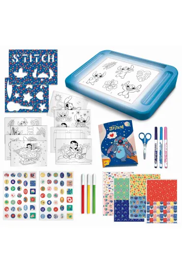 Stitch Szko�a rysowania z tablic� LED Lisciani