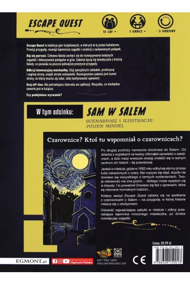 Escape Quest Sam w Salem - Julien Mindel