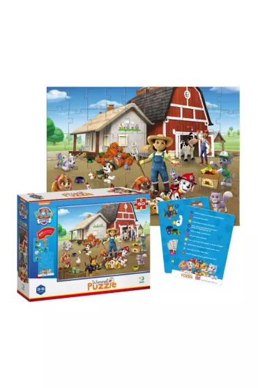 Puzzle 60 el. Wimmel - Psi Patrol - Na farmie Dodo
